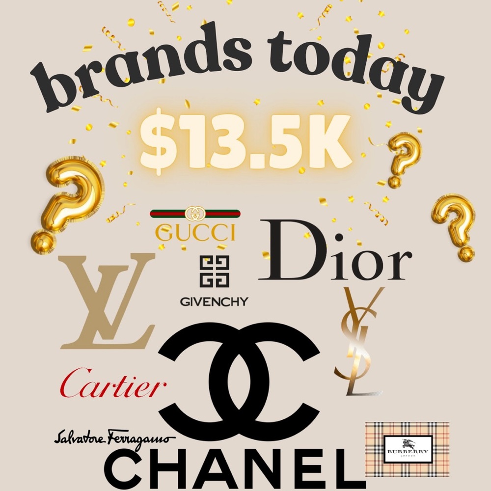 🚨🎉 GIVEAWAY!!! CHANEL, LV, YSL, Dior & more - ALL DESIGNER 🔥